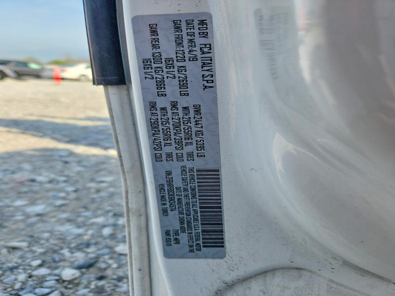 2019 Ram Promaster City მანქანა იყიდება აუქციონზე, vin: ZFBHRFBB3K6N34574, აუქციონის ნომერი: 48271956