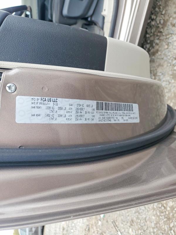 Aukcja sprzedaży 2017 Chrysler Pacifica, vin: 2C4RC1DG2HR577772, numer aukcji: 50959716