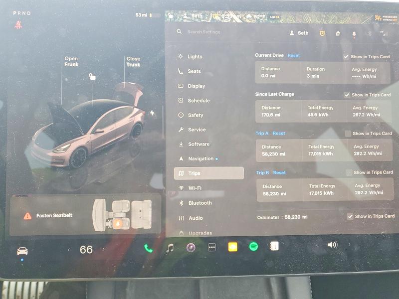 Продаж на аукціоні авто 2022 Tesla Model 3, vin: 5YJ3E1EC0NF296797, номер лоту: 51570686