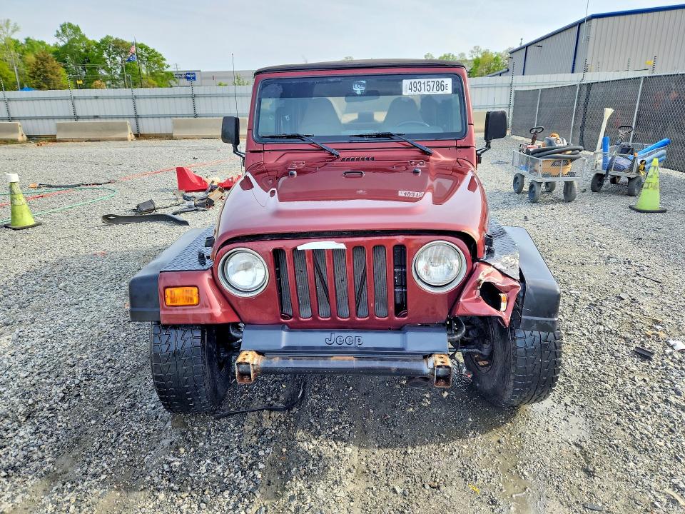 Продаж на аукціоні авто 2001 Jeep Wrangler / Tj, vin: 1J4FA29P41P308973, номер лоту: 49315786