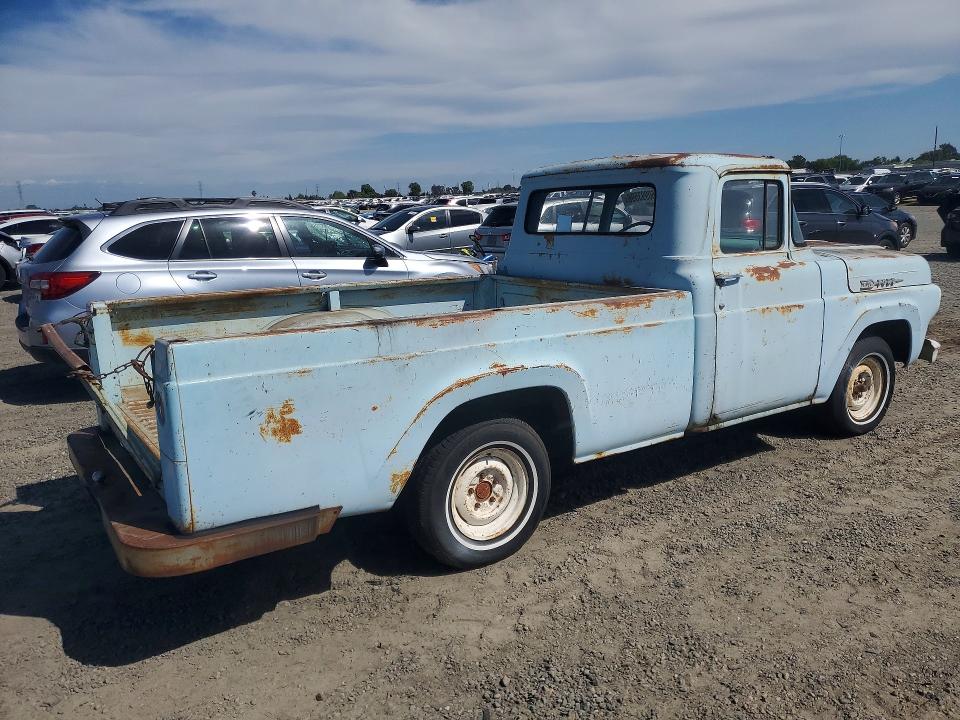 1960 Ford Truck მანქანა იყიდება აუქციონზე, vin: F10J0R13320, აუქციონის ნომერი: 50993596