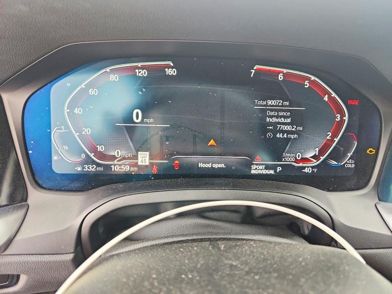 2022 Bmw 430xi მანქანა იყიდება აუქციონზე, vin: WBA73AP07NCJ80551, აუქციონის ნომერი: 51150666