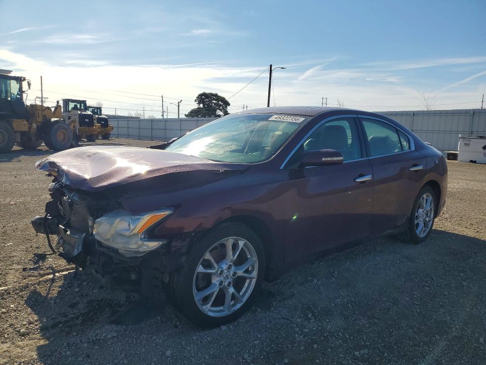 2012 Nissan Maxima მანქანა იყიდება აუქციონზე, vin: 1N4AA5AP1CC859990, აუქციონის ნომერი: 49322356