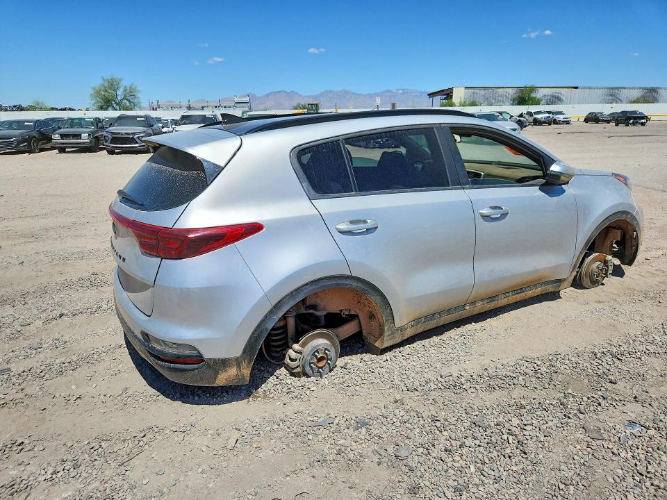 48967516 :رقم المزاد ، KNDP63AC6M7918050 vin ، 2021 Kia Sportage مزاد بيع