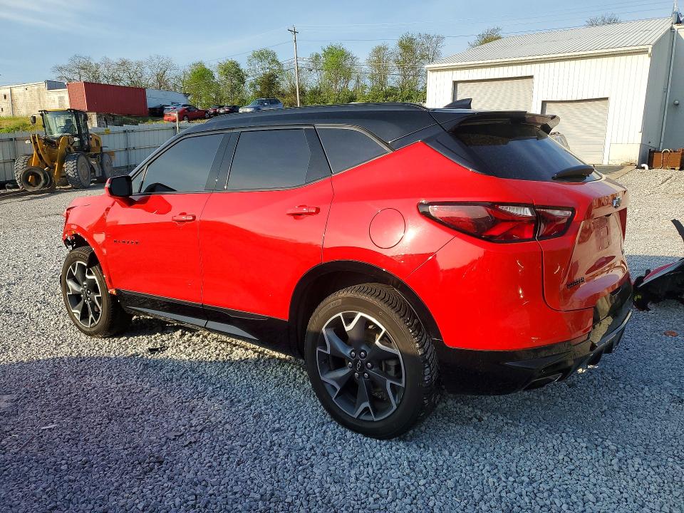 49948796 :رقم المزاد ، 3GNKBERS9NS185631 vin ، 2022 Chevrolet Blazer مزاد بيع