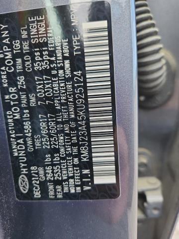 Продаж на аукціоні авто 2019 Hyundai Tucson, vin: KM8J23A45KU925124, номер лоту: 48320236