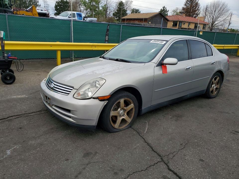 Aukcja sprzedaży 2003 Infiniti G35, vin: JNKCV51E33M325520, numer aukcji: 49409106