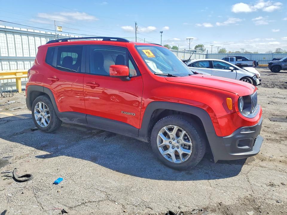 Aukcja sprzedaży 2018 Jeep Renegade, vin: ZACCJABB2JPJ07705, numer aukcji: 51692846