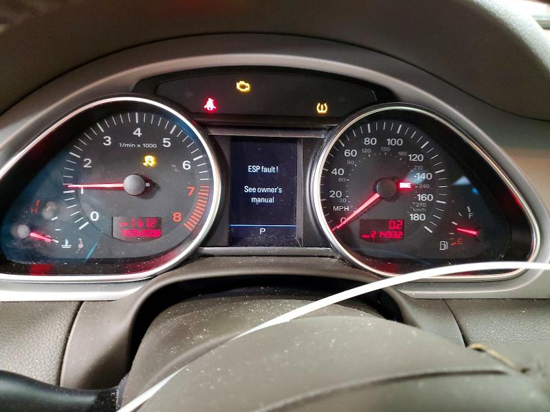 Aukcja sprzedaży 2009 Audi Q7, vin: WA1AY74L29D016744, numer aukcji: 50060486