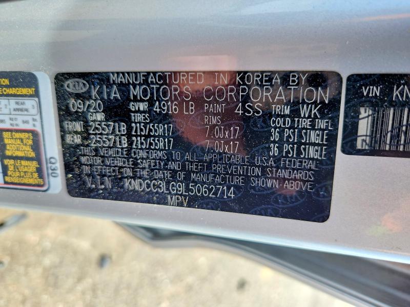 Aukcja sprzedaży 2020 Kia Niro Ev, vin: KNDCC3LG9L5062714, numer aukcji: 48396946