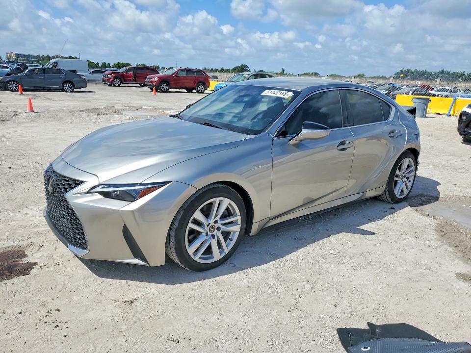 Aukcja sprzedaży 2021 Lexus Is, vin: JTHAA1D25M5109886, numer aukcji: 51448166