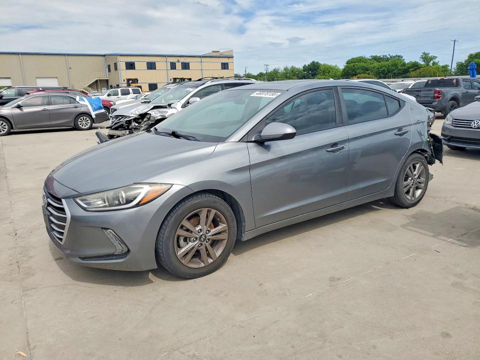 Auction sale of the 2018 Hyundai Elantra, vin: KMHD84LF5JU589232, lot number: 49078156