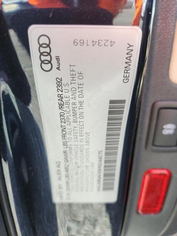 2017 Audi A4 მანქანა იყიდება აუქციონზე, vin: WAUMNAF49HN044075, აუქციონის ნომერი: 48590876