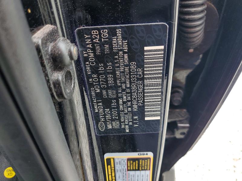 Продажа на аукционе авто 2024 Hyundai Venue, vin: KMHRC8A38RU331089, номер лота: 50097226