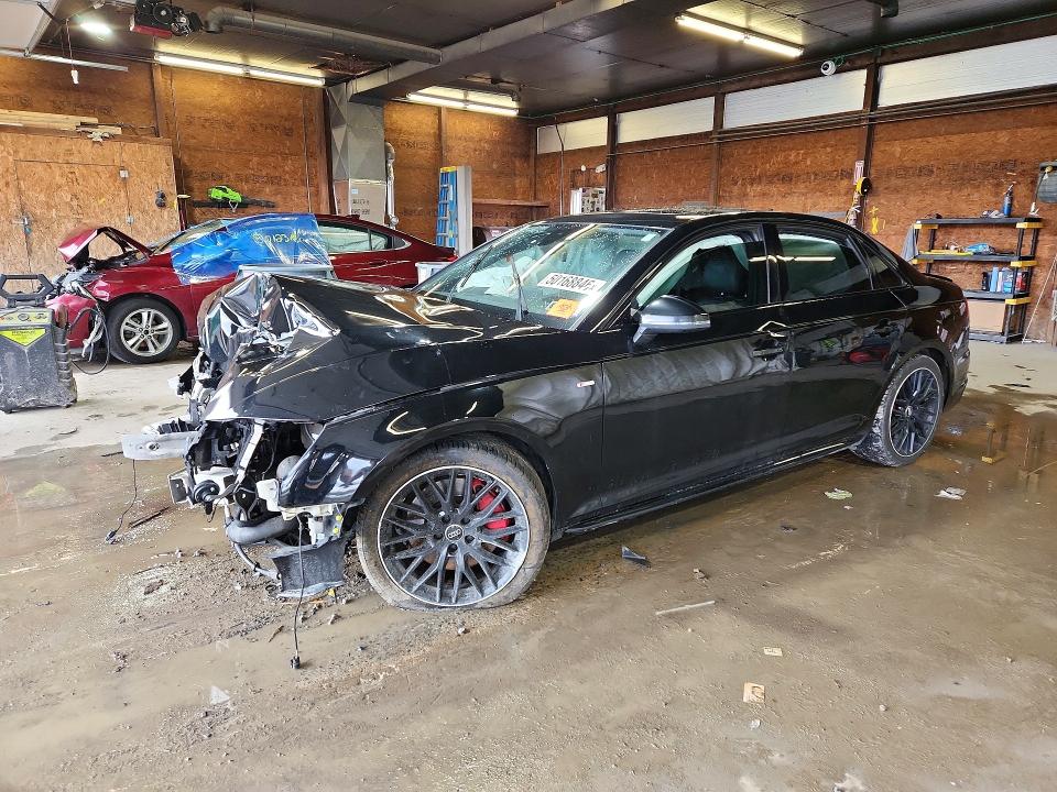 50168846 :رقم المزاد ، WAUENAF41JN018645 vin ، 2018 Audi A4 مزاد بيع
