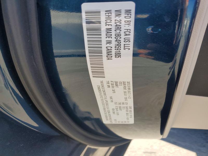 51071116 :رقم المزاد ، 2C4RC1BG4PR591805 vin ، 2023 Chrysler Pacifica مزاد بيع