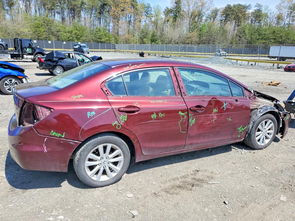 Aukcja sprzedaży 2012 Honda Civic, vin: 19XFB2F87CE358513, numer aukcji: 48797896