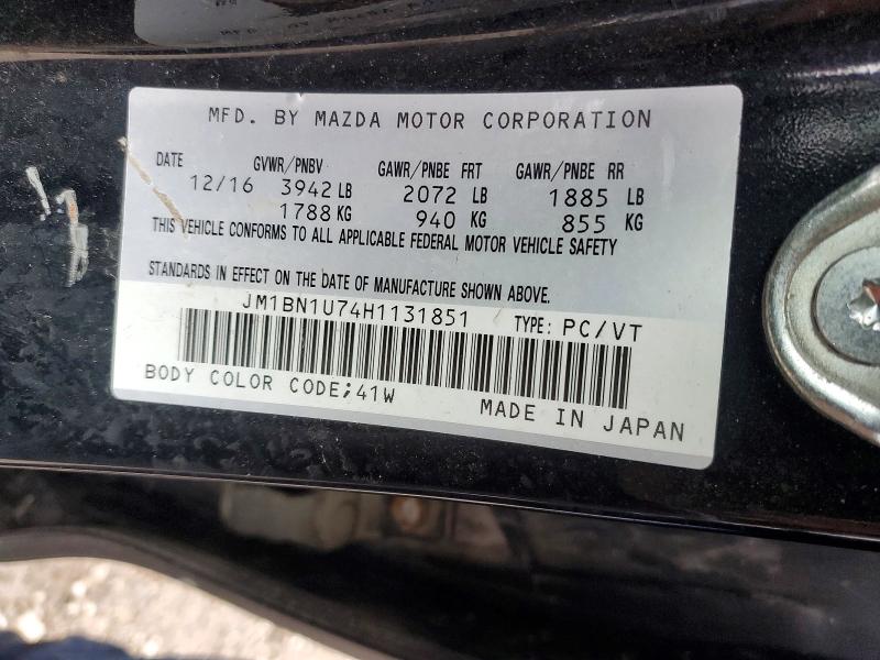Продажа на аукционе авто 2017 Mazda 3, vin: JM1BN1U74H1131851, номер лота: 47609106