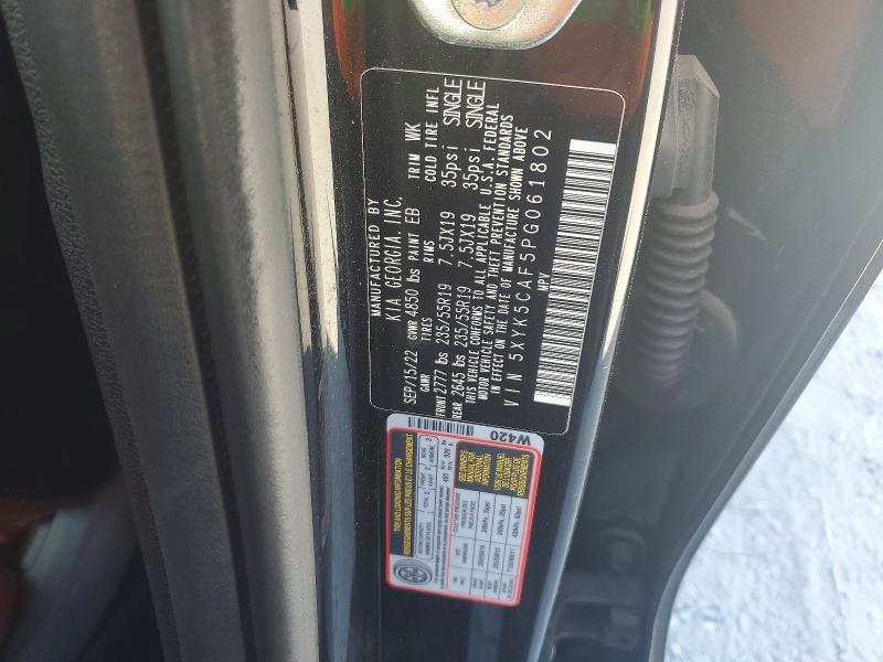 Продаж на аукціоні авто 2023 Kia Sportage, vin: 5XYK5CAF5PG061802, номер лоту: 48055106
