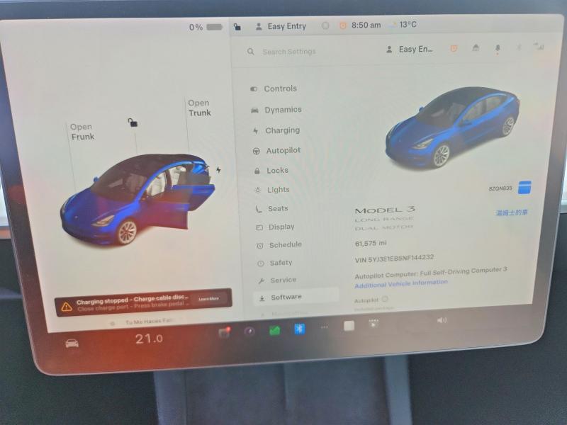 2022 Tesla Model 3 მანქანა იყიდება აუქციონზე, vin: 5YJ3E1EB5NF144232, აუქციონის ნომერი: 50525666