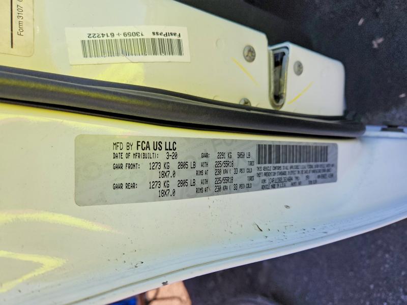 Продаж на аукціоні авто 2020 Jeep Cherokee, vin: 1C4PJLDB2LD614604, номер лоту: 51262856