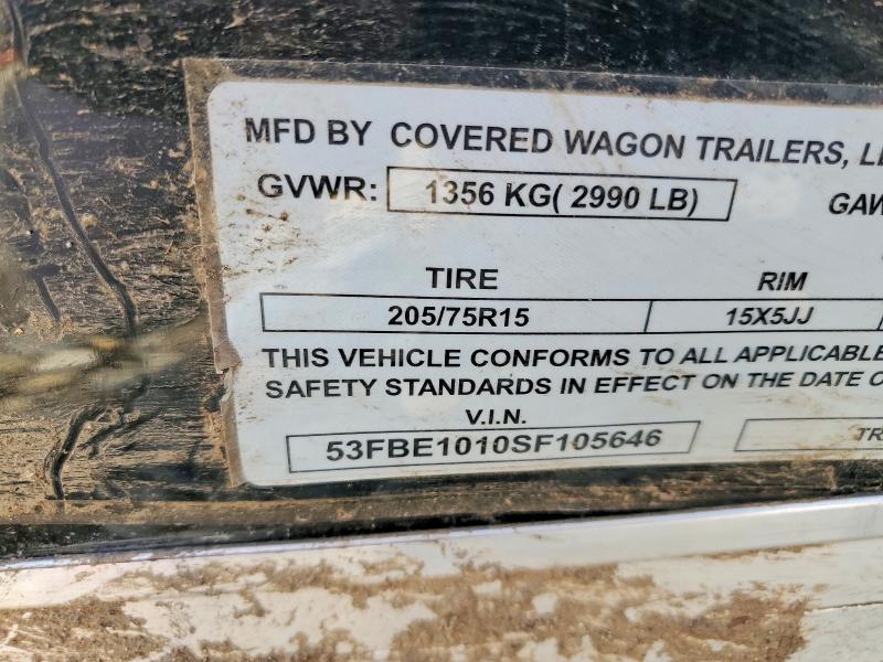 Продаж на аукціоні авто 2025 Cargo Utility, vin: 53FBE1010SF105646, номер лоту: 49609846