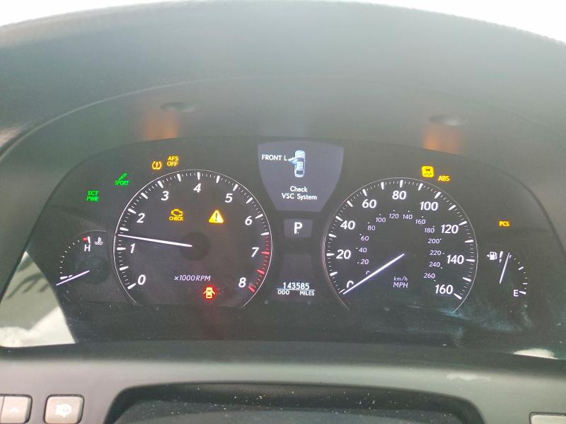 2009 Lexus Ls მანქანა იყიდება აუქციონზე, vin: JTHDL46F295000608, აუქციონის ნომერი: 51079796