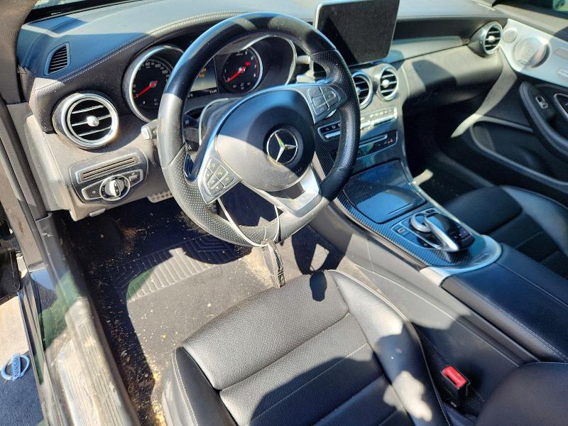 48962606 :رقم المزاد ، WDDWJ4KB9HF447275 vin ، 2017 Mercedes-benz C مزاد بيع