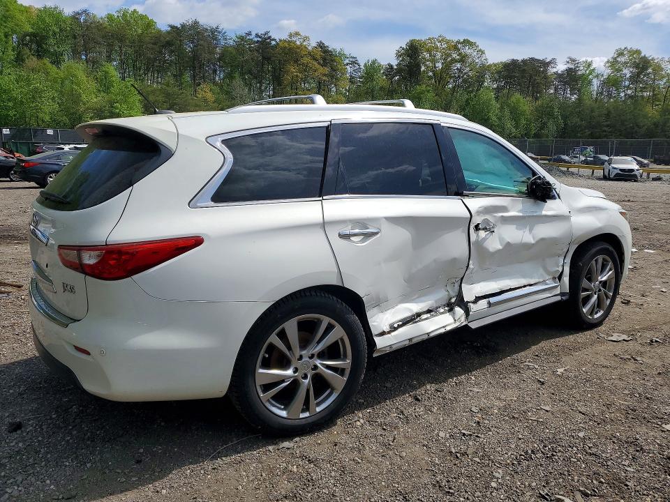 49235266 :رقم المزاد ، 5N1AL0MM6DC347776 vin ، 2013 Infiniti Jx35 مزاد بيع
