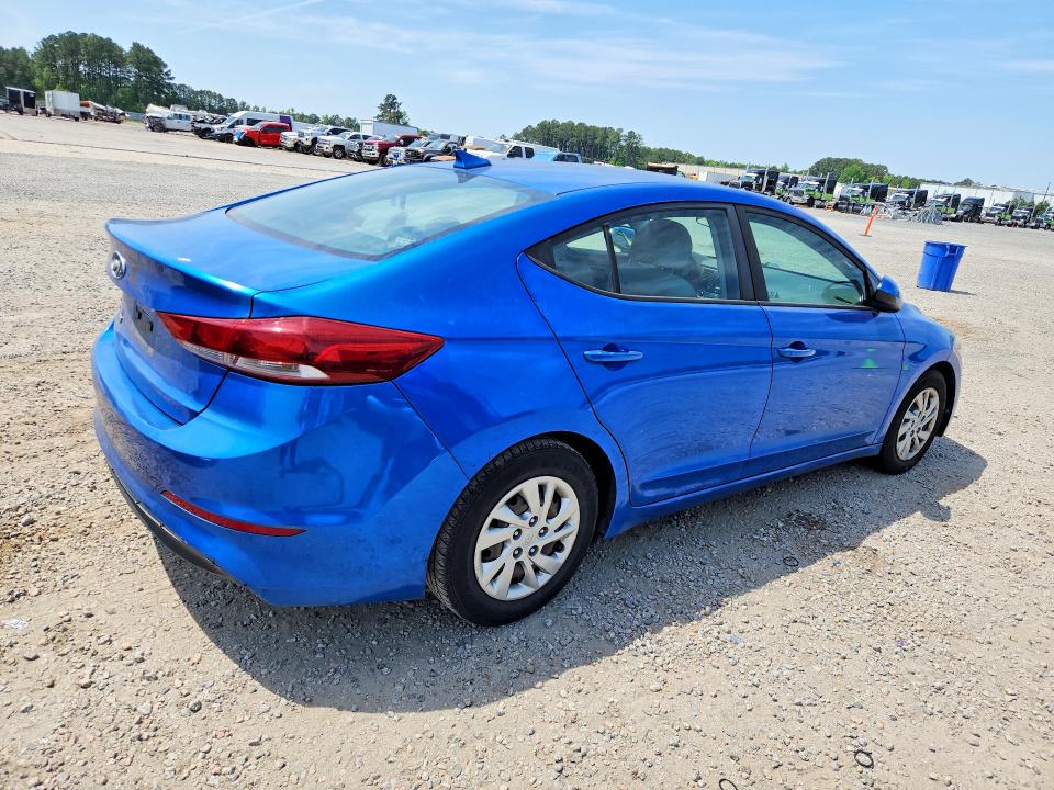 50214596 :رقم المزاد ، KMHD74LF5HU090086 vin ، 2017 Hyundai Elantra مزاد بيع