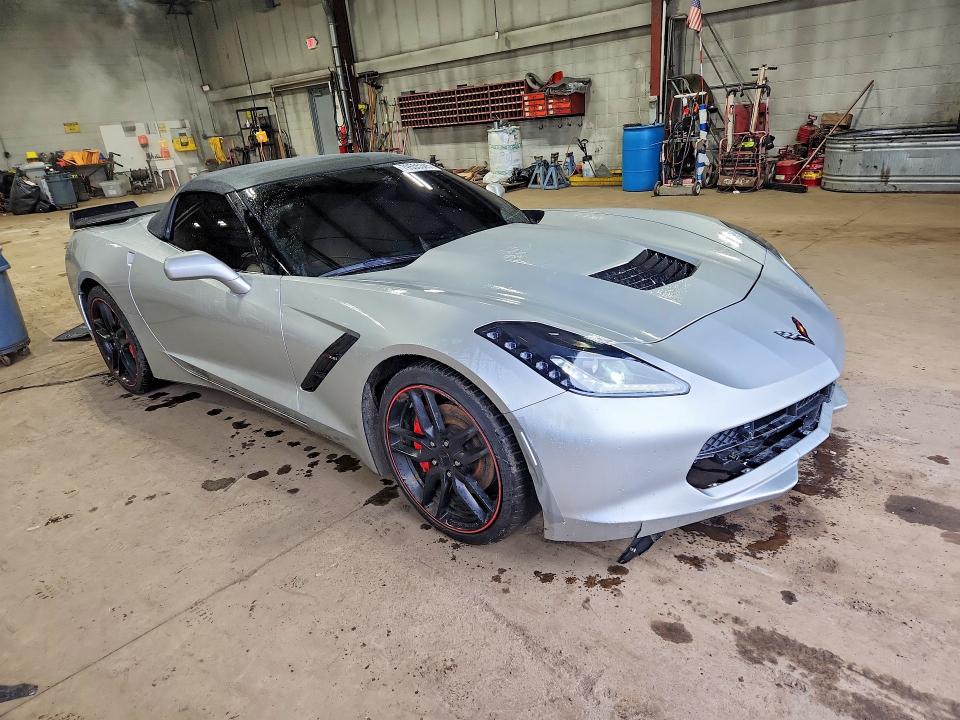 79555345 :رقم المزاد ، 1G1YF3D75H5118384 vin ، 2017 Chevrolet Corvette مزاد بيع