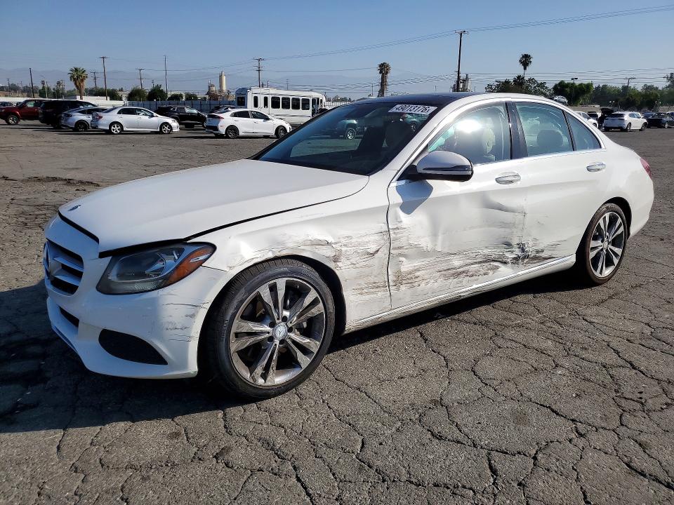 2016 Mercedes-benz C მანქანა იყიდება აუქციონზე, vin: 55SWF4JB6GU118712, აუქციონის ნომერი: 49013176