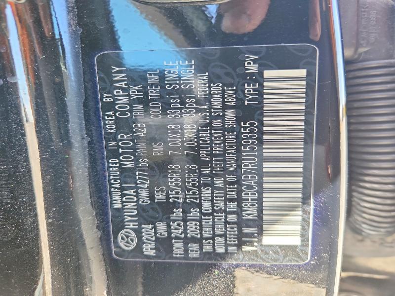 Продаж на аукціоні авто 2024 Hyundai Kona, vin: KM8HBCAB7RU159355, номер лоту: 48794216