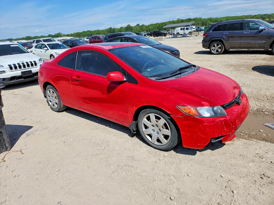 2007 Honda Civic მანქანა იყიდება აუქციონზე, vin: 2HGFG12847H566359, აუქციონის ნომერი: 51852886