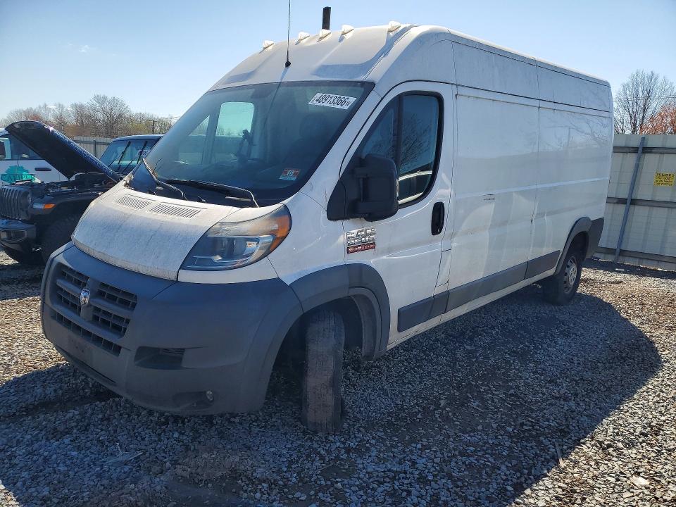 48913366 :رقم المزاد ، 3C6TRVDG4HE515133 vin ، 2017 Ram Promaster 2500 مزاد بيع