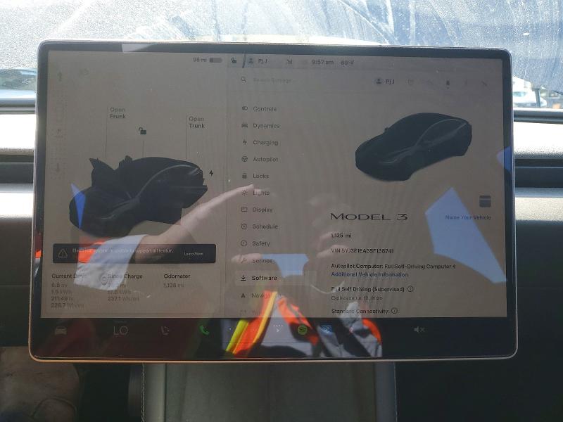 Продаж на аукціоні авто 2025 Tesla Model 3, vin: 5YJ3E1EA3SF138741, номер лоту: 50817476