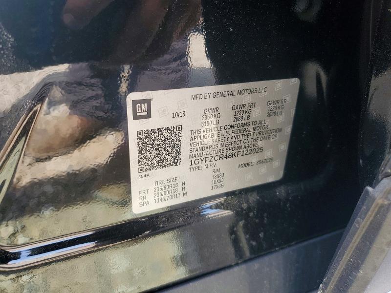 Продажа на аукционе авто 2019 Cadillac Xt4, vin: 1GYFZCR48KF122025, номер лота: 48638266
