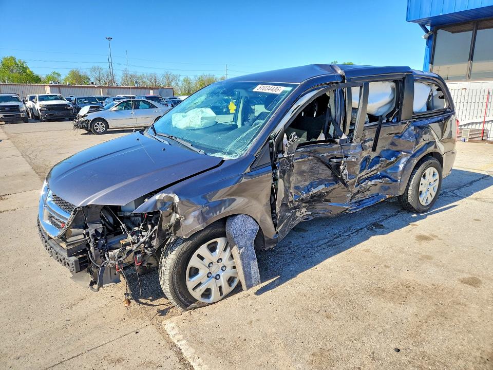 2018 Dodge Grand Caravan მანქანა იყიდება აუქციონზე, vin: 2C4RDGBGXJR296800, აუქციონის ნომერი: 51034406