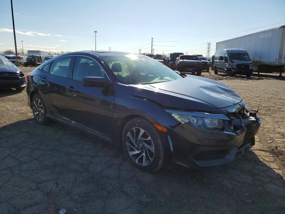 2016 Honda Civic მანქანა იყიდება აუქციონზე, vin: 19XFC2F74GE075142, აუქციონის ნომერი: 48981306