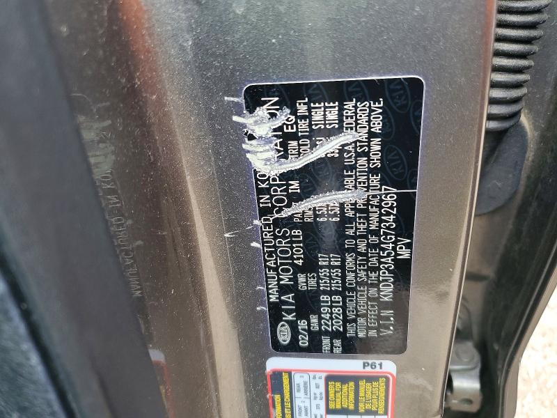 Aukcja sprzedaży 2016 Kia Soul, vin: KNDJP3A54G7342967, numer aukcji: 50735926