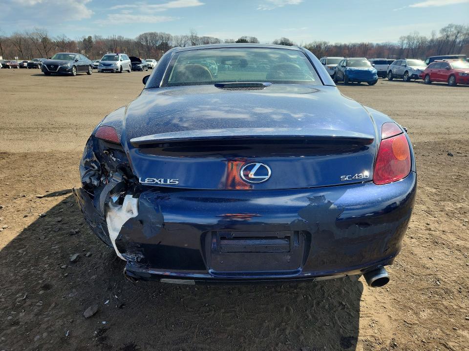 Auction sale of the 2003 Lexus Sc 430, vin: JTHFN48Y630037411, lot number: 47987916