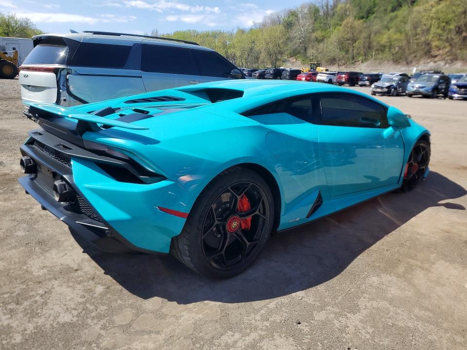 51419016 :رقم المزاد ، ZHWUB6ZF7RLA27403 vin ، 2024 Lamborghini Huracan مزاد بيع