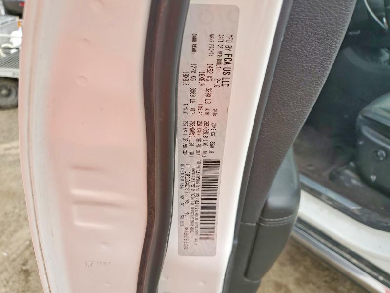 2016 Dodge Durango მანქანა იყიდება აუქციონზე, vin: 1C4RDJDG4GC331018, აუქციონის ნომერი: 50161736