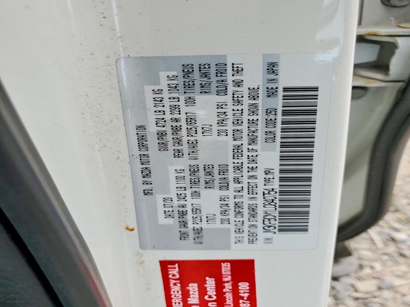 Продаж на аукціоні авто 2020 Mazda Cx-5, vin: JM3KFBCM1L0840754, номер лоту: 49759036