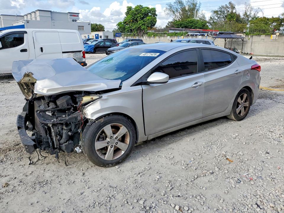 Продаж на аукціоні авто 2013 Hyundai Elantra, vin: 5NPDH4AE4DH224019, номер лоту: 48171426