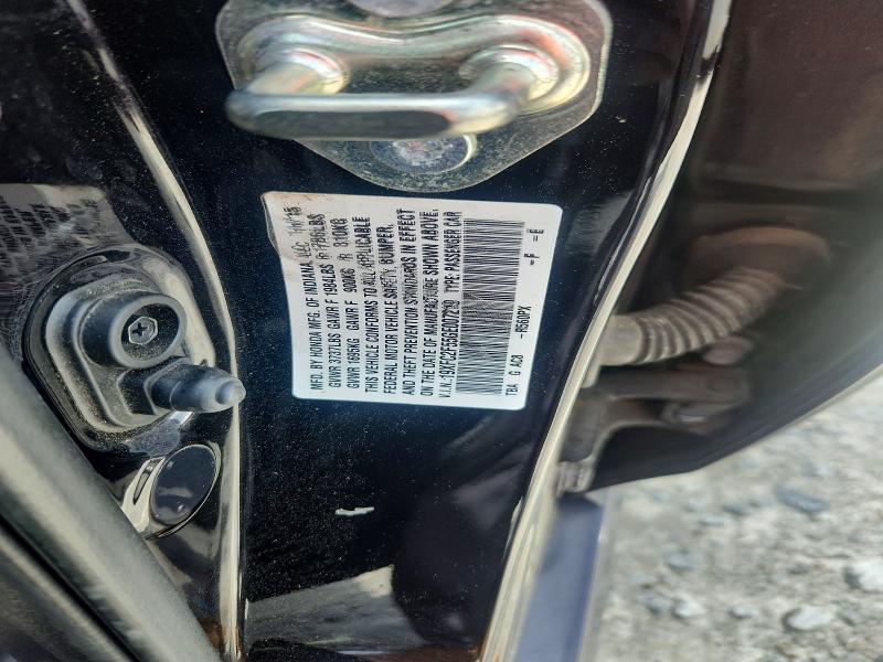 Продаж на аукціоні авто 2016 Honda Civic, vin: 19XFC2F55GE007219, номер лоту: 52033906