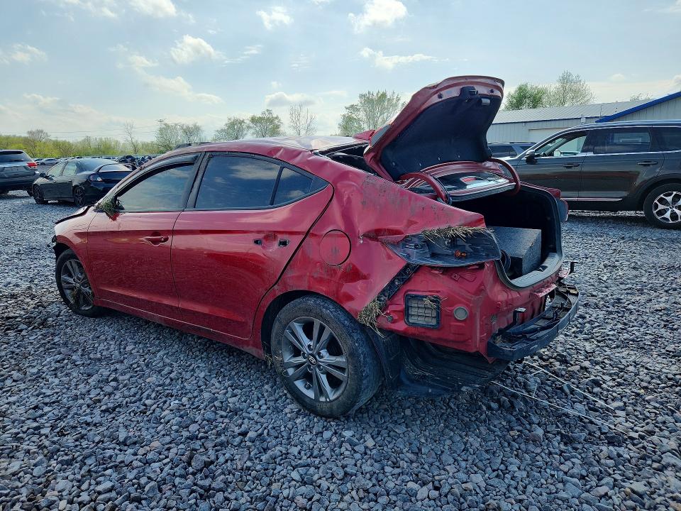 49885186 :رقم المزاد ، 5NPD84LF1HH189161 vin ، 2017 Hyundai Elantra مزاد بيع