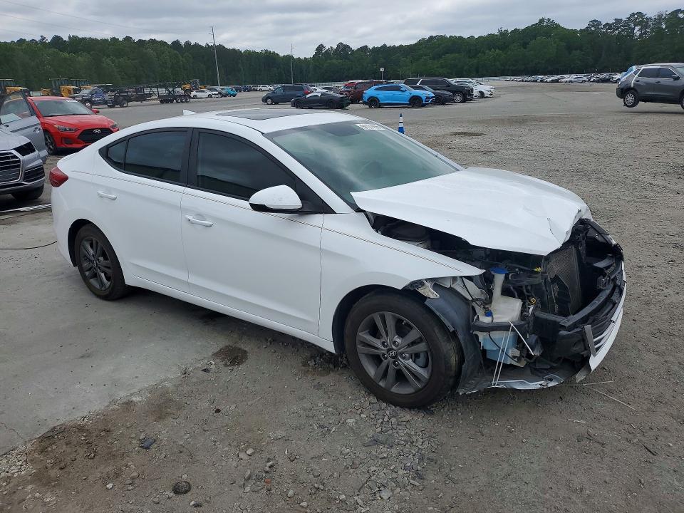 51177956 :رقم المزاد ، 5NPD84LF0JH250683 vin ، 2018 Hyundai Elantra مزاد بيع