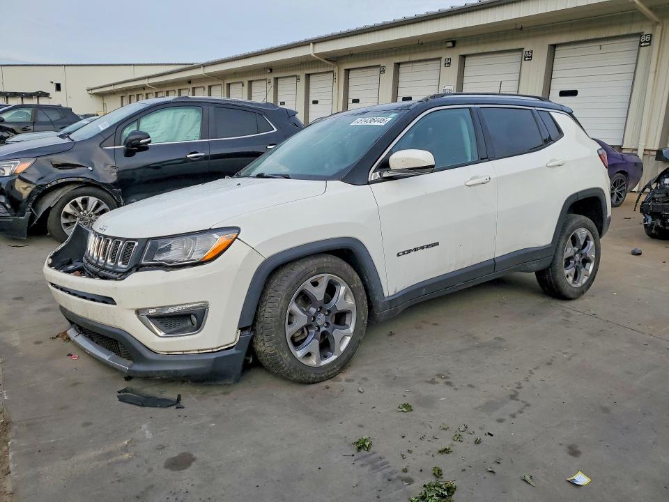 2020 Jeep Compass მანქანა იყიდება აუქციონზე, vin: 3C4NJDCB0LT142296, აუქციონის ნომერი: 51436446
