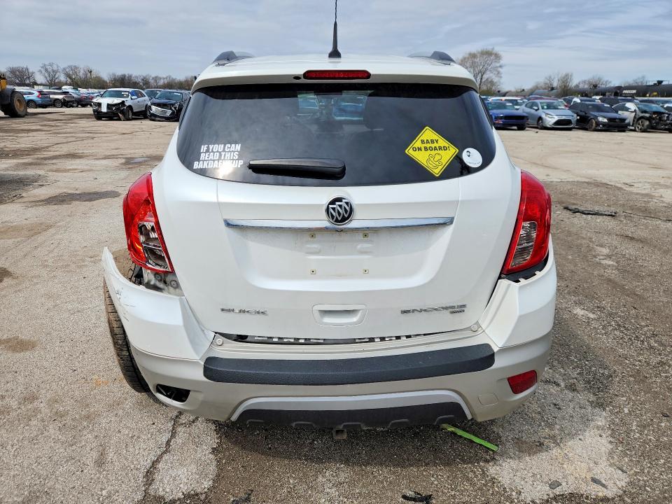 2014 Buick Encore მანქანა იყიდება აუქციონზე, vin: KL4CJGSB2EB785953, აუქციონის ნომერი: 48332536